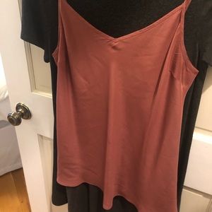 J. Crew Classic Silk Cami - Rust